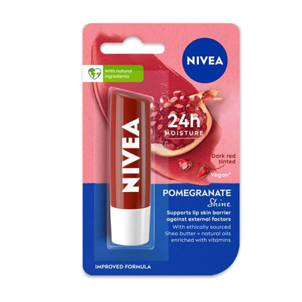 Nivea Lip Balm Pomegranate Shine